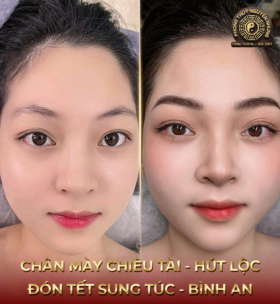 Chân Mày Chiêu Tài - Hút Lộc - Đón Tết Sung Túc - Bình An - Chân Mày Phong Thủy Nguyễn Nhung