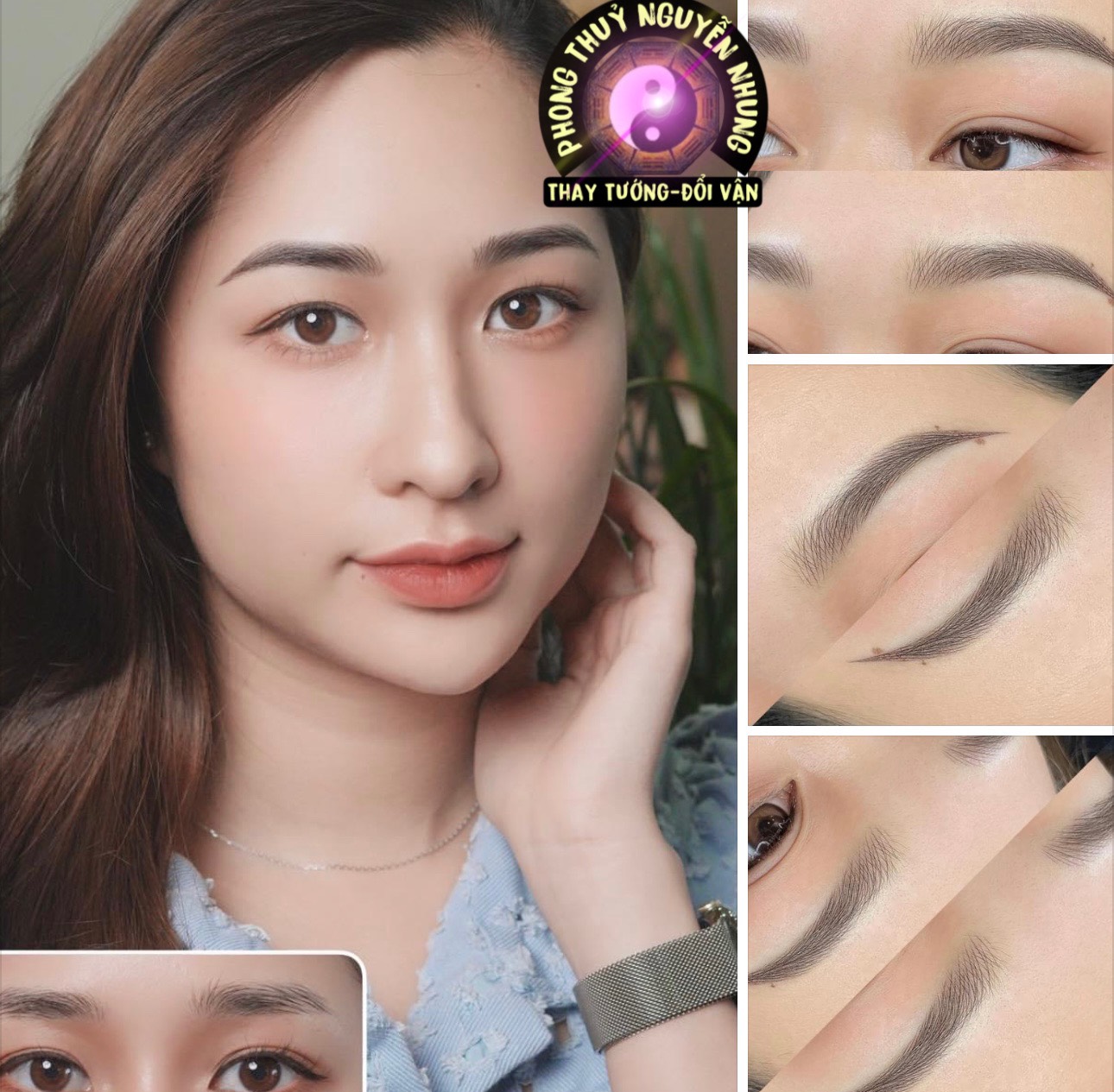 Dáng Chân Mày - Chân Mày Phong Thủy Nguyễn Nhung